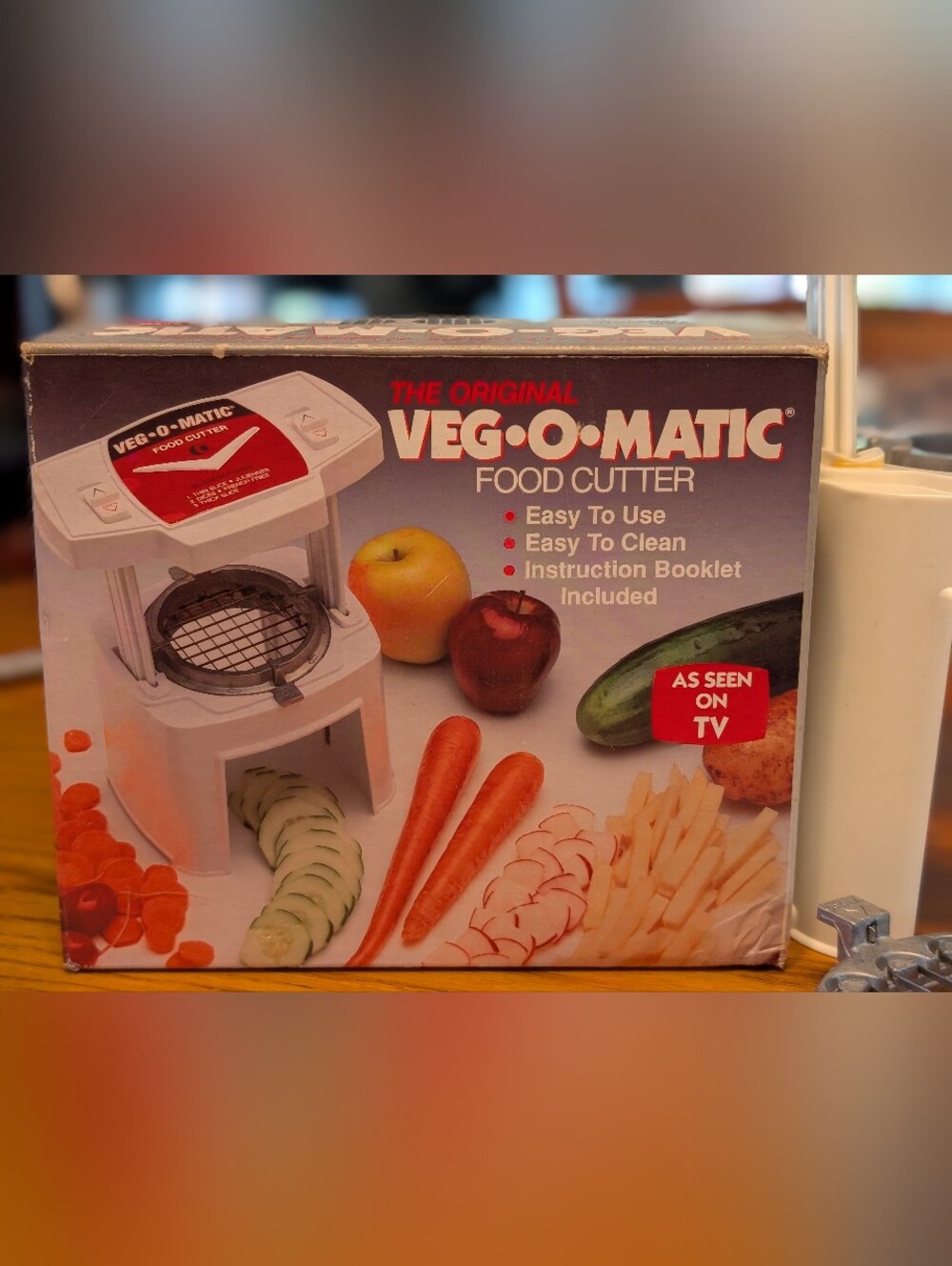 1992 Veg O Matic Veggie Cutter - White